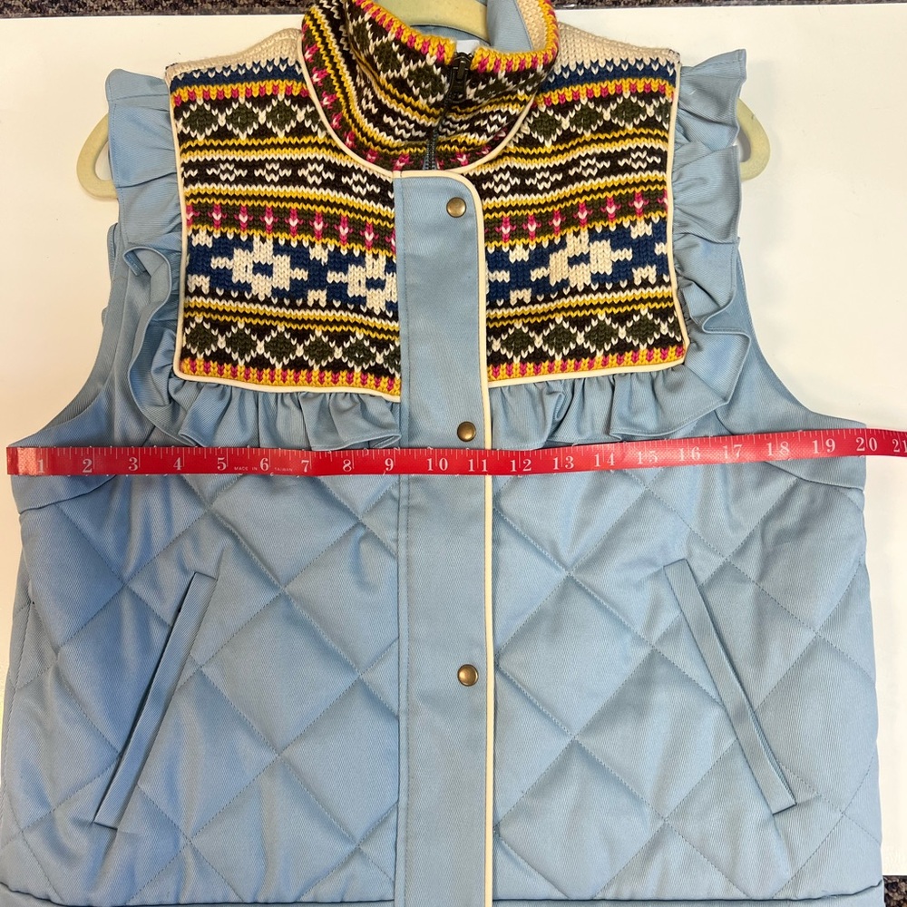 Hunter Bell Pippa Vest- Fair Isle Knit - Picture 13 of 14